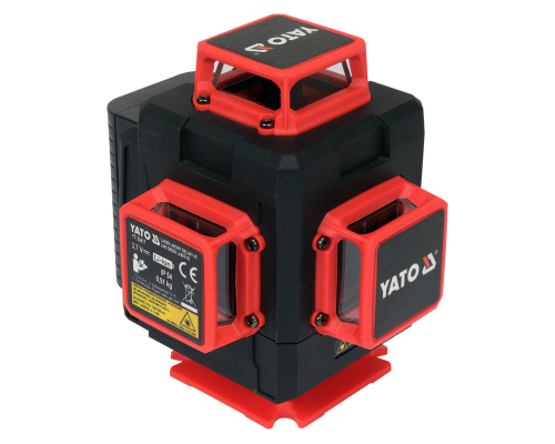 Зелений лазер A+ 16 ліній 4D з аксесуарами YATO YT-30417