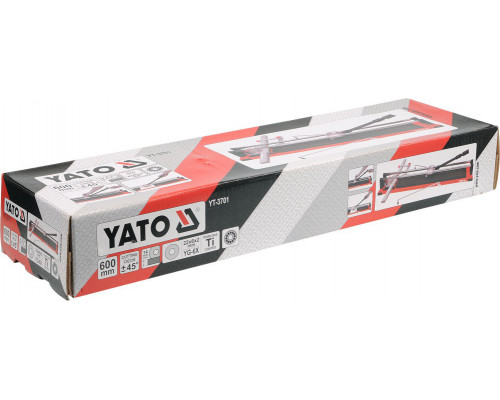 Плиткоріз ручний 600 мм Yato YT-3701