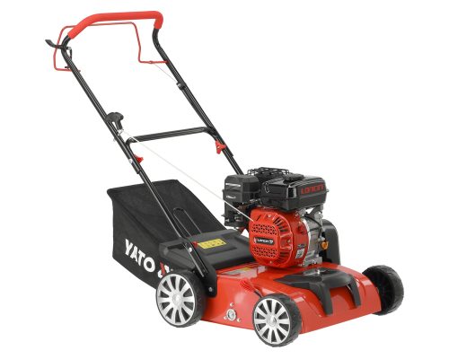 Бензиновий скарифікатор/аератор 2в1 38см об'єм 196см³ YATO YT-85570