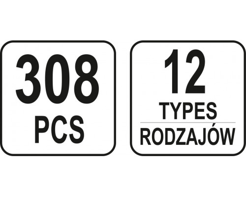 Набір автомобільного кріплення для Fiat YATO YT-06654