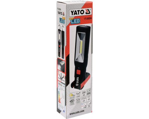 Світлодіодний акумуляторний ліхтар YATO YT-08504