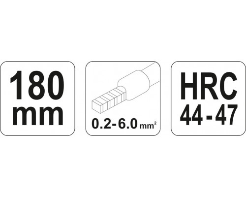 Кліщі для обтиску проводів YATO YT-2240
