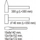 Набір молотків, зубил YATO YT-5540