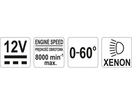 Лампа стробоскопная автомобільна YATO YT-7312