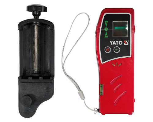 Лазерний приймач зелений промінь 1-70 м YATO YT-30421