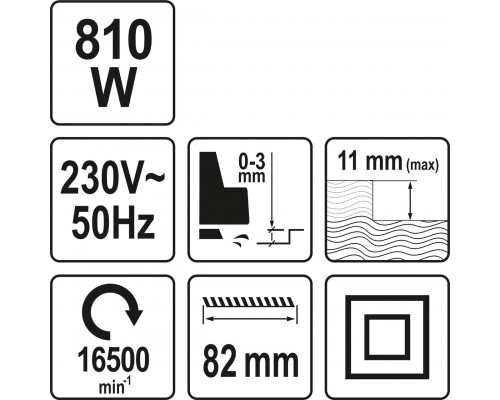 Електричний рубанок YATO YT-82141