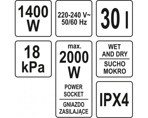 Пилосос YATO YT-85701