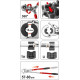 Гідравлічний інструмент для обжиму роз'ємів на металопластикових трубах Yato YT-21735