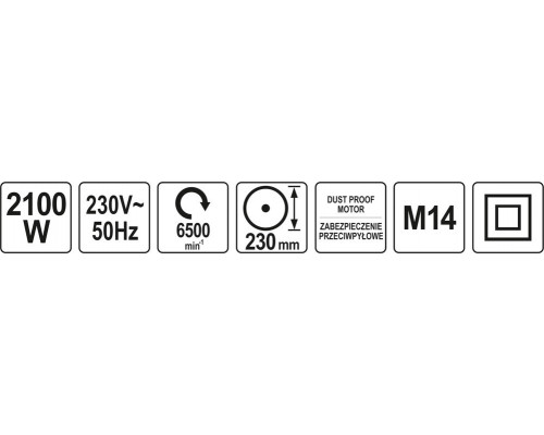 Болгарка по металу Yato YT-82103