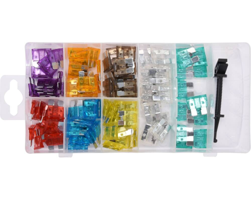 Стандартний набір запобіжників, 97 шт. YATO YT-83141