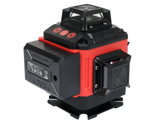 Самовирівнюючий 4D 16 ліній лазер із зеленим променем з аксесуарами та штативом YATO YT-30415