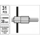 Набір знімачів підшипника і втулки 31 ел. YATO YT-25412