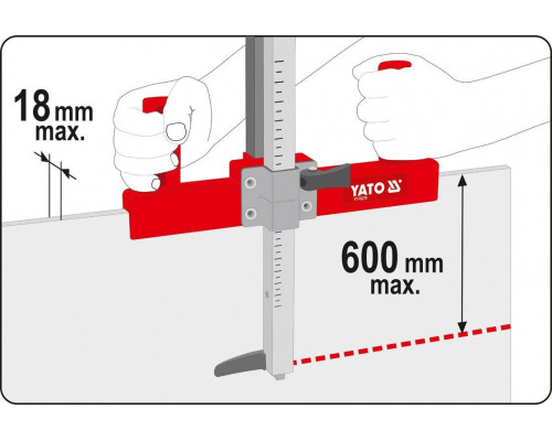 Рейсмус різак для гіпсокартонних плит YATO YT-76270