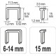 Степлер для скоб і цвяхів YATO YT-70021