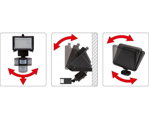 Прожектор діодний з датчиком руху YATO YT-81860