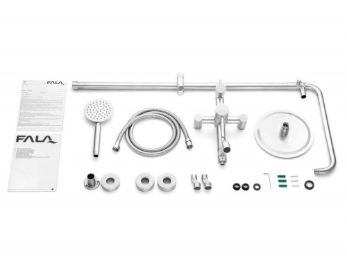 Душовий комплект STEELY 1 Fala 75662