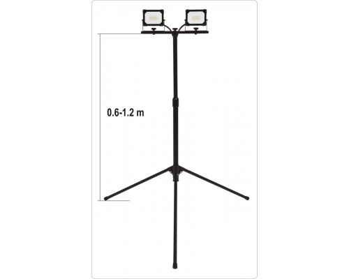 Світлодіодний прожектор SMD LED з підставкою 2*20 Вт YATO YT-81815