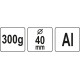 Алюмінієвий молоток 40 мм YATO YT-45281