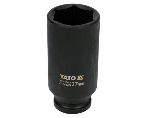 Довга ударна насадка 1/2" 27 мм YATO YT-1047