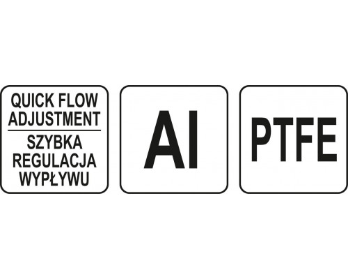 Пістолет для монтажної піни PTFE YATO YT-67433