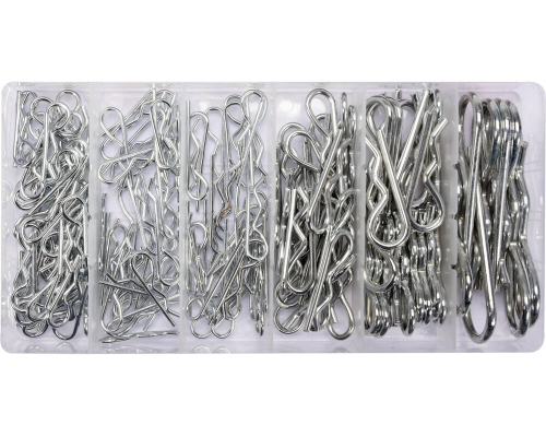 Набір шплінтів хвилястих 150 шт. YATO YT-06883