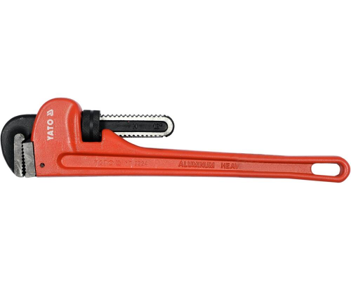 Ключ трубный с алюминиевой рукояткой 600 мм YATO YT-2225