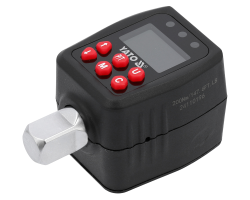 Електронний адаптер крутного моменту 1/2 "10-200 нм YATO YT-07535