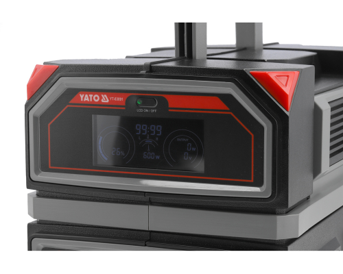 Портативна електростанція 1200Вт, 917Вт*год, 230В, USB-C PD YATO YT-83092