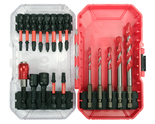 Набір насадок для ударної викрутки 18 шт YATO YT-04615