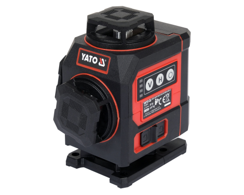 Міні зелений лазер 16 ліній 4D з аксесуарами YATO YT-30419