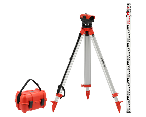 Комплект рівня 32х IP66 + стійка 5м + штатив YATO YT-30551