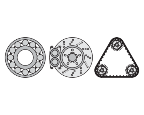 Ручний знімач триплечий 100мм YATO YT-2520