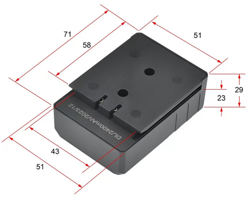 Акумулятор для YT-30415 2400 мAг YATO YT-30416
