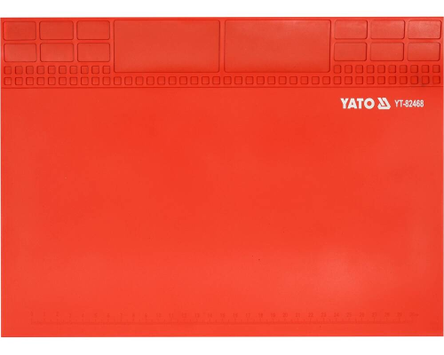 Силіконовий килимок для паяння сервісного підведення 35х25 см YATO YT-82468