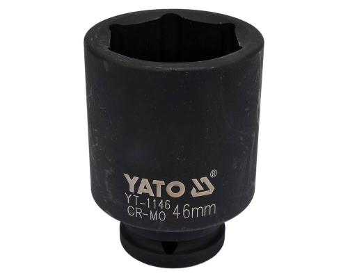 Довга ударна насадка 3/4 дюйми 46 мм YATO YT-1146
