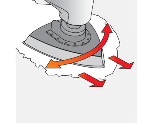 Шліфувальна ніжка для багатофункціонального інструмента YATO YT-34689