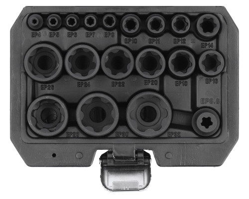 Набір головок TORX PLUS 1/4" 3/8" 1/2" EP4-EP32 YATO YT-05197