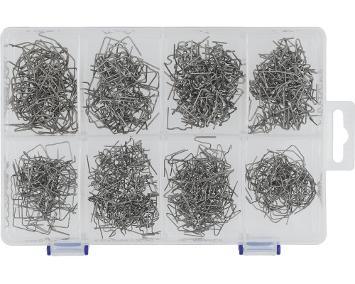 Скоби для апарата пластикового зварювання 800 шт. 0.6-0.8 мм YATO YT-824490