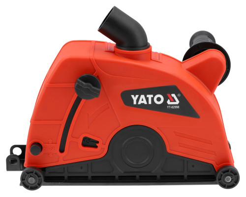 Захисний кожух 180 мм для великої кутової шліфувальної машини для двох дисків для YATO YT-82998