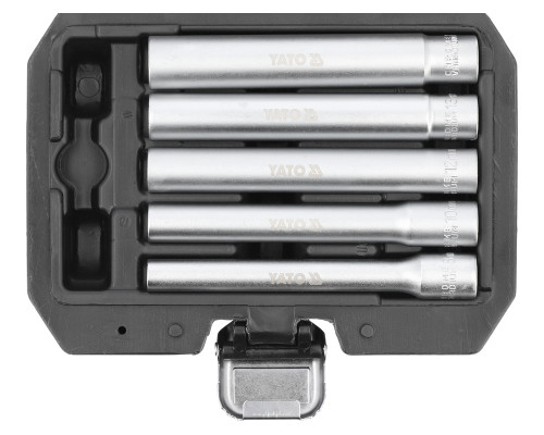 Набір супердовгих головок 3/8" 120 мм YATO YT-38361