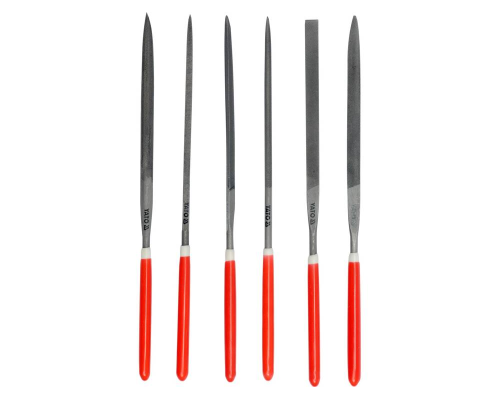 Набір напилків 140х65х3мм, 6 шт. YATO YT-6160