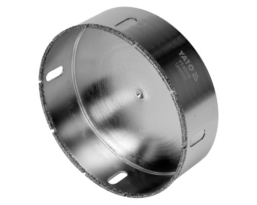 Свердло по каменю 125 мм для мокрого та сухого свердління YATO YT-60436