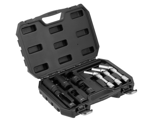 Комплект головок для свічок накалювання й форсунок 9 шт. YATO YT-05349