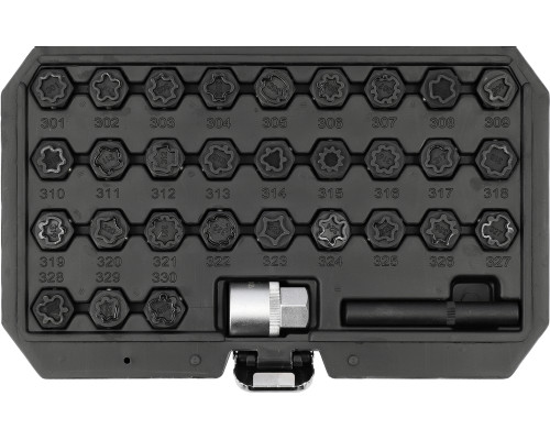 Набір головок для гвинтів Mercedes Security 32 шт. YATO YT-060390