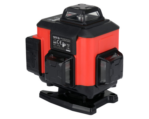 4D зелений лазер з електронним компенсатором 16 ліній YATO YT-30424