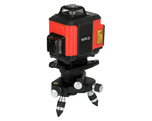 4D зелений лазер з електронним компенсатором 16 ліній YATO YT-30424