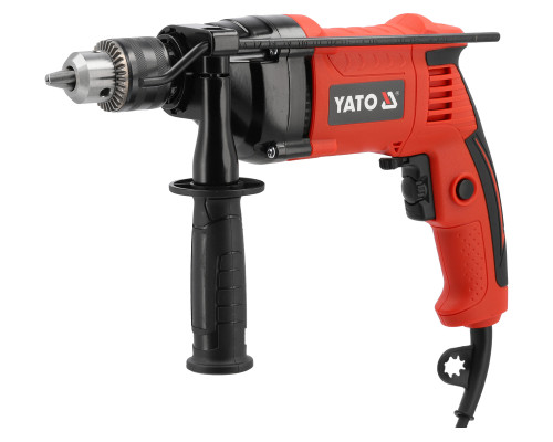 Дриль по металу 650 Вт (0-1600 хв⁻¹; 13 мм) YATO YT-82048