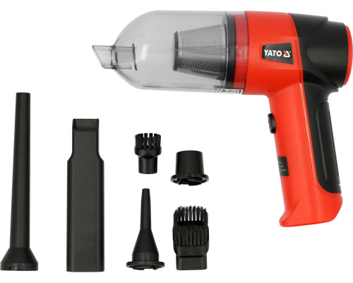 Бездротовий автомобільний порохотяг 70 Вт функція повітродувки YATO YT-85687