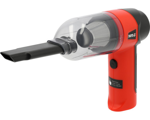 Бездротовий автомобільний порохотяг 70 Вт функція повітродувки YATO YT-85687