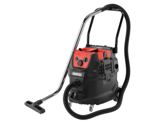 Порохотяг з автоматичним струшувачем 1600 Вт для роботи зі штукатуркою та шпаклівкою YATO YT-85717